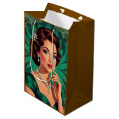 Sac cadeau moyen (Devant Angle)
