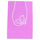 SAC CADEAU MOYEN 中 陰 桜 飛 び 蝶 (Dos)