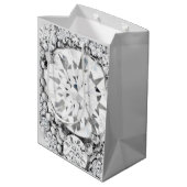 Sac Cadeau Moyen 10e anniversaire du Mariage Diamond (Dos Angle)
