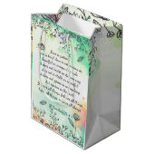 Sac Cadeau Moyen 1 Corinthiens 13: 4-7 (Dos Angle)