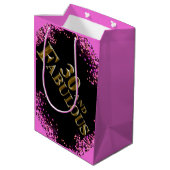 Sac Cadeau Moyen 30e Anniversaire (Dos Angle)
