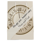 Sac Cadeau Moyen 31e anniversaire du Mariage modifiable (Dos)
