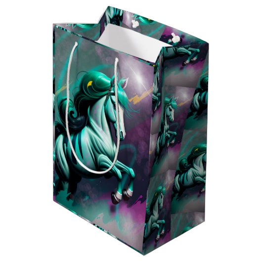 Sac Cadeau Moyen 3D Spirit Pony 24 (Dos Angle)