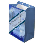 Sac Cadeau Moyen 45e anniversaire du Mariage (Dos Angle)