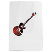Sac Cadeau Moyen 50th Mens 🎸 🤣 Rockstar Anniversaire Guitare Funk (Dos)