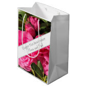 Sac Cadeau Moyen 51e anniversaire du Mariage (Dos Angle)