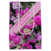 Sac Cadeau Moyen 61e anniversaire du Mariage (Dos)