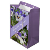 Sac Cadeau Moyen 68e anniversaire modifiable (Dos Angle)