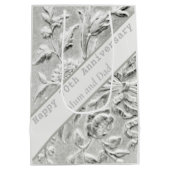 Sac Cadeau Moyen 70e anniversaire modifiable (Dos)