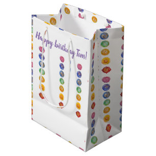 Sac Cadeau Moyen 7 chakra aquarelle art
