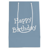 Sac Cadeau Moyen 7e anniversaire Duckkling Dancing in a Puddle (Dos)