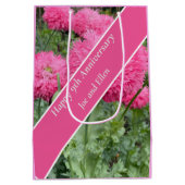 Sac Cadeau Moyen 9e anniversaire du Mariage, Poppy (Dos)