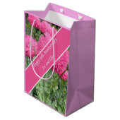 Sac Cadeau Moyen 9e anniversaire du Mariage, Poppy (Dos Angle)