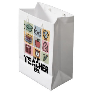 Sac Cadeau Moyen À l'ère de mon enseignement La vie d'un professeur