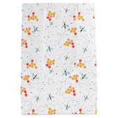 Sac Cadeau Moyen Abeille aquarelle Motif (Dos)