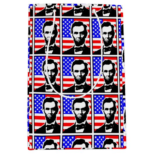 SAC CADEAU MOYEN ABRAHAM LINCOLN-UNION (Devant)