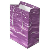 Sac Cadeau Moyen Abstrait #3 : Lilac Shimmer (Dos Angle)