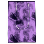 Sac Cadeau Moyen Abstrait violet (Dos)