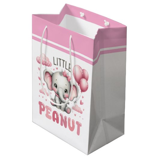 Sac Cadeau Moyen Adorable Girl Little Peanut  (Dos Angle)