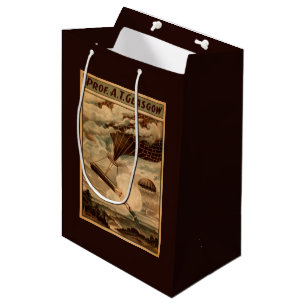 Sac Cadeau Moyen Affiche chaude de théâtre de cirque de ballon à