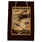 Sac Cadeau Moyen Affiche chaude de théâtre de cirque de ballon à (Dos)