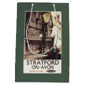 Sac Cadeau Moyen Affiche de rail de Chambre d'auberge et de Harvard (Dos)