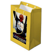 Sac Cadeau Moyen Affiche olympique de publicité de 1936 jeux (Dos Angle)