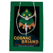 Sac Cadeau Moyen Affiche promotionnelle de Briand de cognac (Dos)