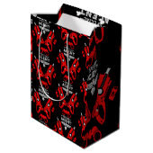 Sac Cadeau Moyen Agent spécial (Dos Angle)