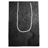 Sac Cadeau Moyen Aigle à tête blanche avec drapeau américain (Dos)