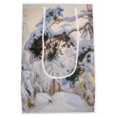 Sac Cadeau Moyen Akseli Gallen-Kallela - Forêt en hiver (Dos)