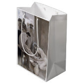 Sac Cadeau Moyen Albert Edelfeel - Jésus Laver les pieds des discip (Dos Angle)