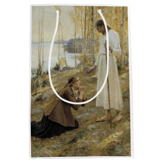 Sac Cadeau Moyen Albert Edelfeue - Christ et Mary Magdalene (Devant)