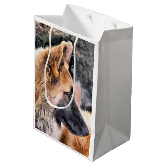 SAC CADEAU MOYEN ALMAN SHEPHERD (Dos Angle)