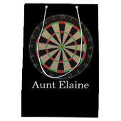 Sac Cadeau Moyen Amant en tableau noir 🎯 😍 fléchettes (Dos)