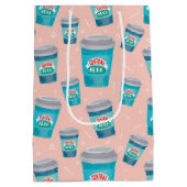 Sac Cadeau Moyen AMIS™ | Motif Central Perk Coffee Cup (Dos)