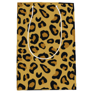 Sac Cadeau Moyen Amoureux des animaux Motif couleur tigre
