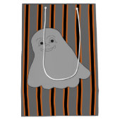 Sac Cadeau Moyen Amusants et Fantômes d'Halloween (Dos)