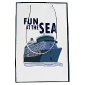 Sac Cadeau Moyen Amusement Au Sea Cruise Ship (Devant)