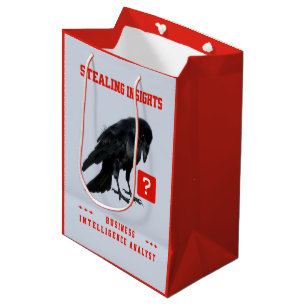 Sac Cadeau Moyen Analyste en intelligence d'affaires Crow