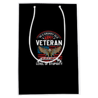 Sac Cadeau Moyen ancien combattant de l'armée