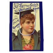 Sac Cadeau Moyen Ancien Virginia Cheroots des années 1890 (Dos)