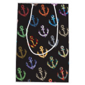 Sac Cadeau Moyen Ancres colorées (Dos)