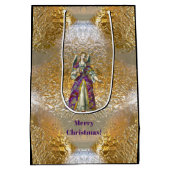 Sac Cadeau Moyen Ange céleste de la lumière  (Dos)