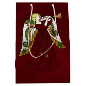 Sac Cadeau Moyen Ange de vacances (Devant)