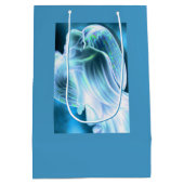 Sac Cadeau Moyen Angle bleu (Dos)