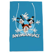 Sac Cadeau Moyen Animaniacs | Warner Siblings Armoiries grand graph (Devant)