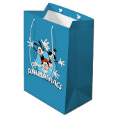 Sac Cadeau Moyen Animaniacs | Warner Siblings Armoiries grand graph (Dos Angle)