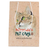 Sac Cadeau Moyen Animaux de compagnie assis Bain Grooming Beauté Sa (Dos)