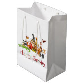 Sac Cadeau Moyen Animaux mignons (Devant Angle)
